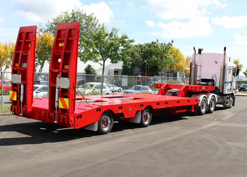 Low Loader Trailers | Image courtesy of TRT Australia